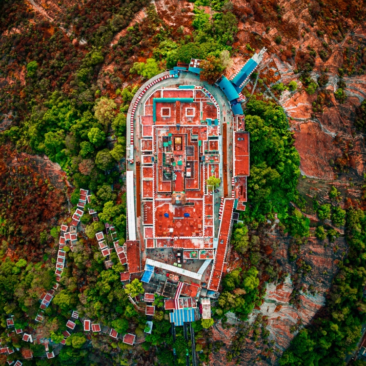 Palani Murugan Kovil Hills View