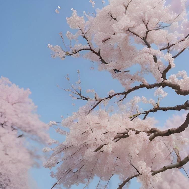 cherry tree in bloom
