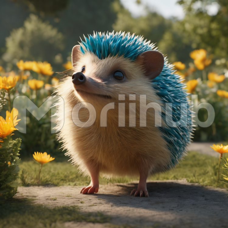 Colorful Hedgehog