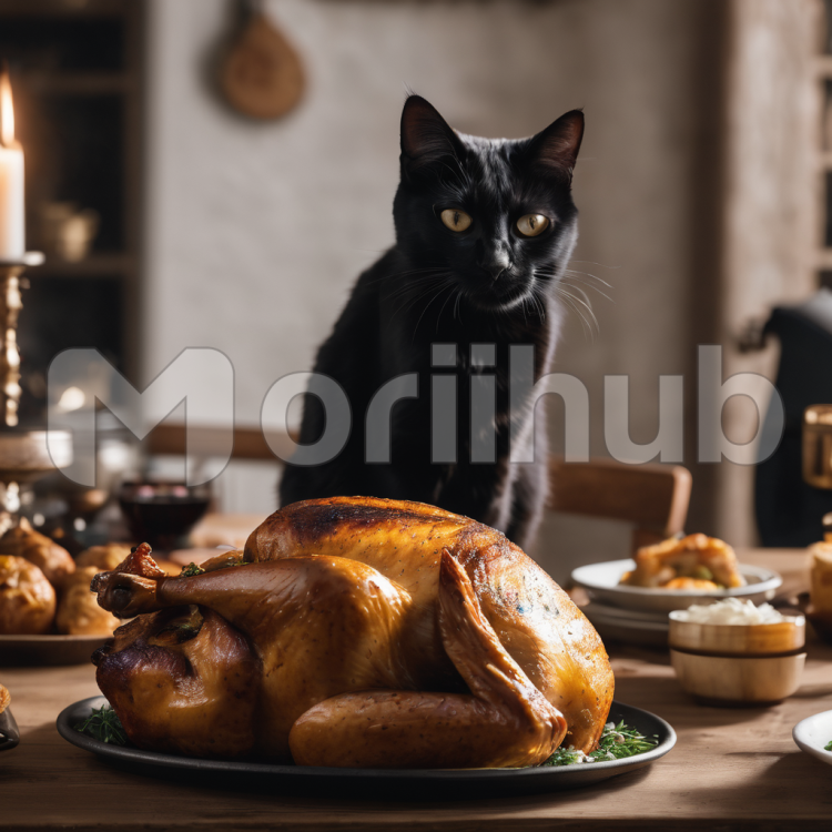 Feline Food Fantasy