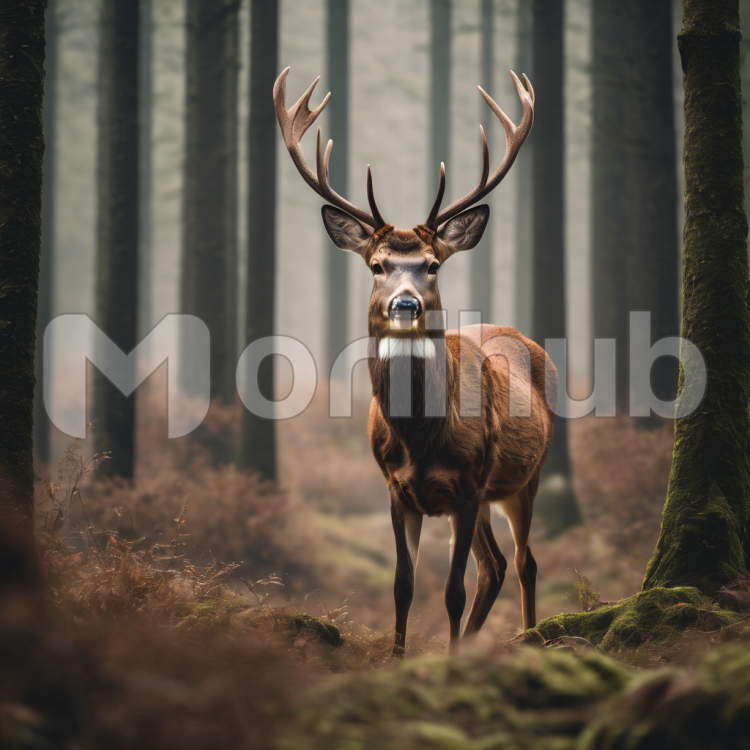 Antlered Elegance