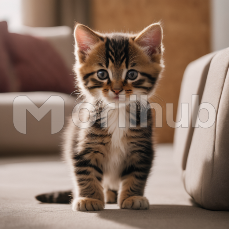 Furry Charm on the Couch