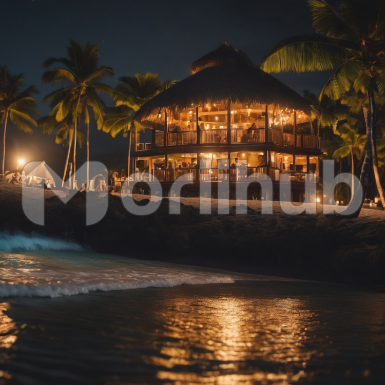 Nighttime Oasis