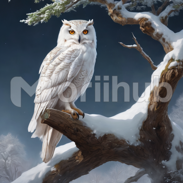 Wintry Perch