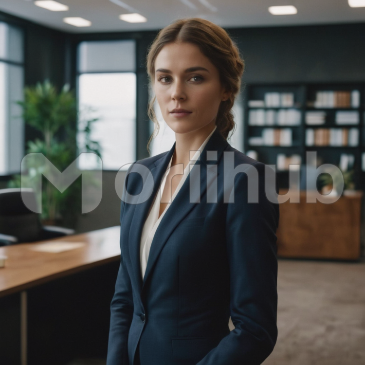 Businesswoman's Poise