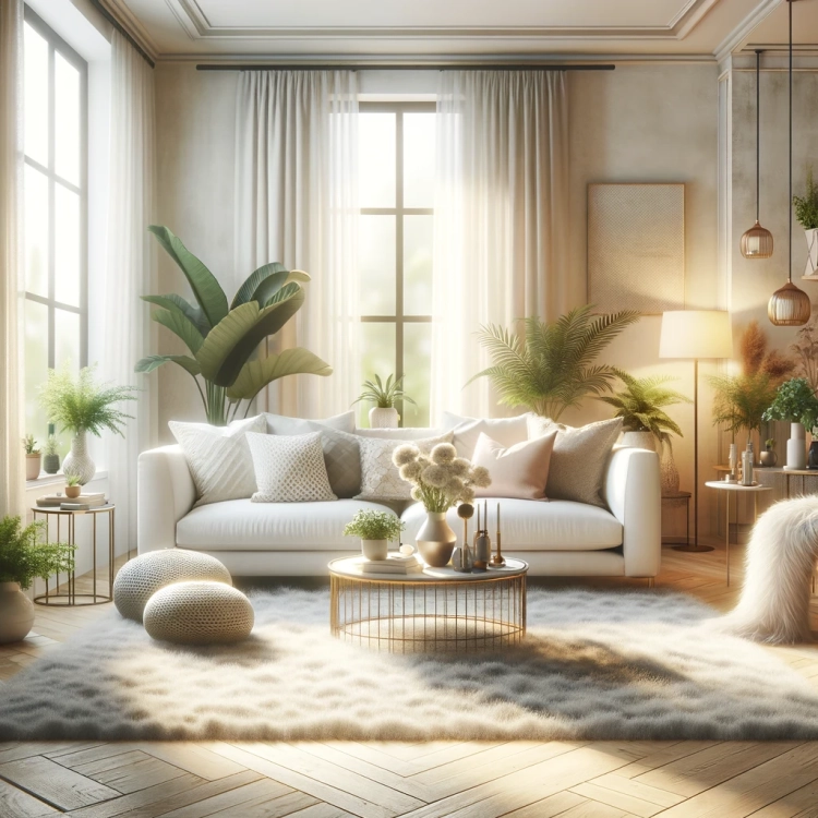 Plush Sofa