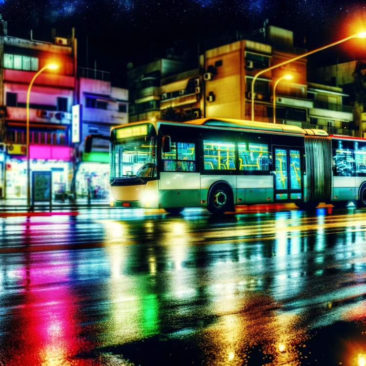 Nighttime Cityscape