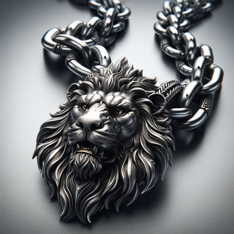 Lion Head Pendant