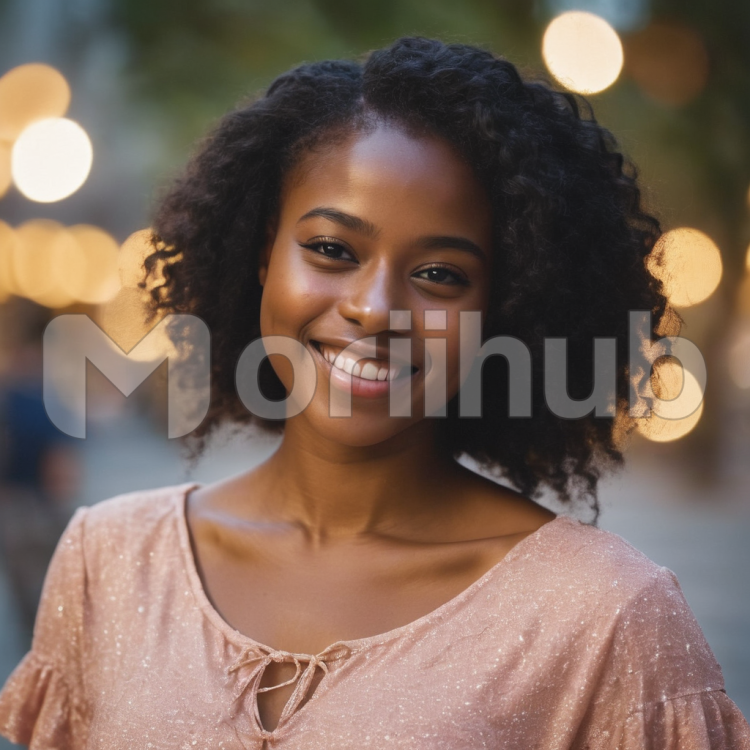 Serenity in Her Smile