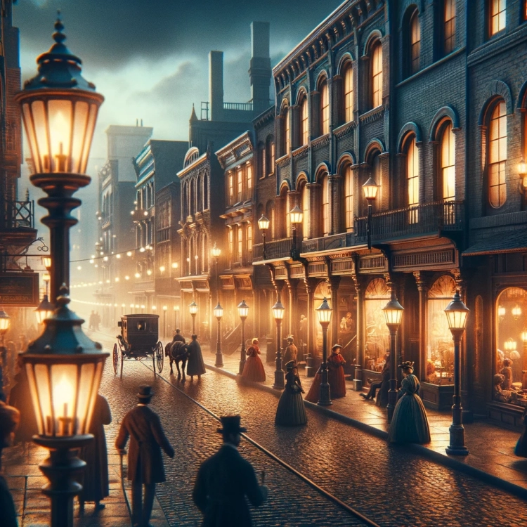 Gas Lamp Glow