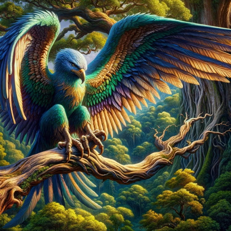 Majestic Avian Monarch