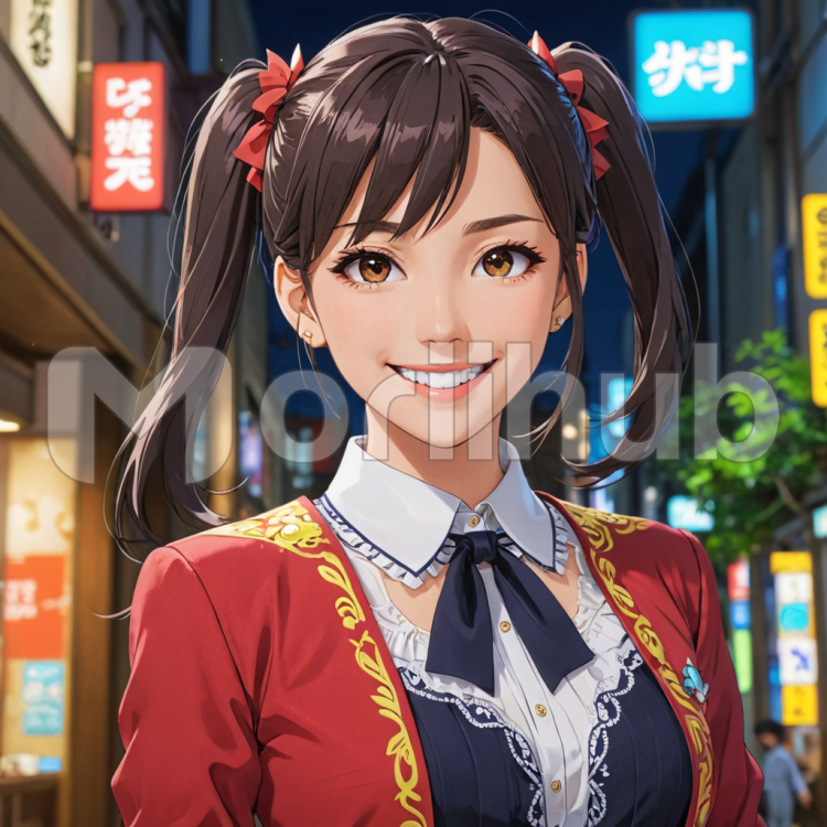Nighttime Smile