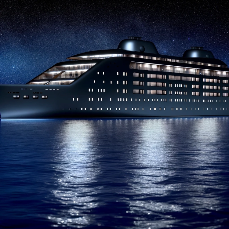 Sleek Cruise Ship
