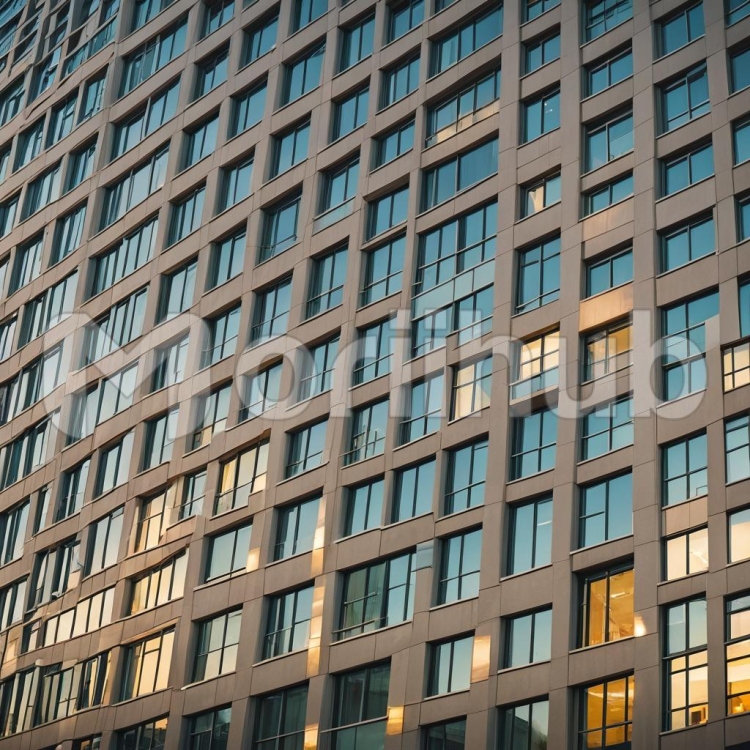 Gleaming Skyscrapers