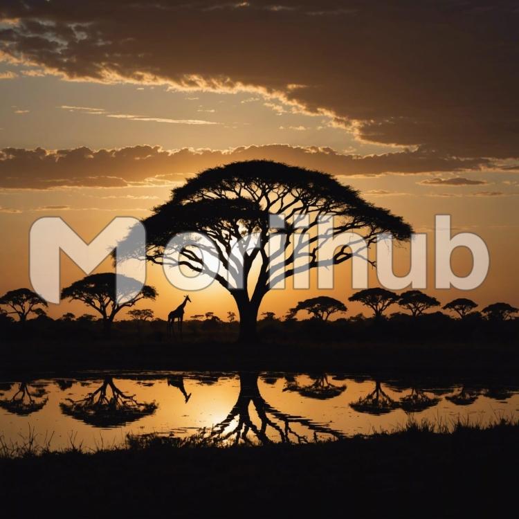 Savannah Silhouette