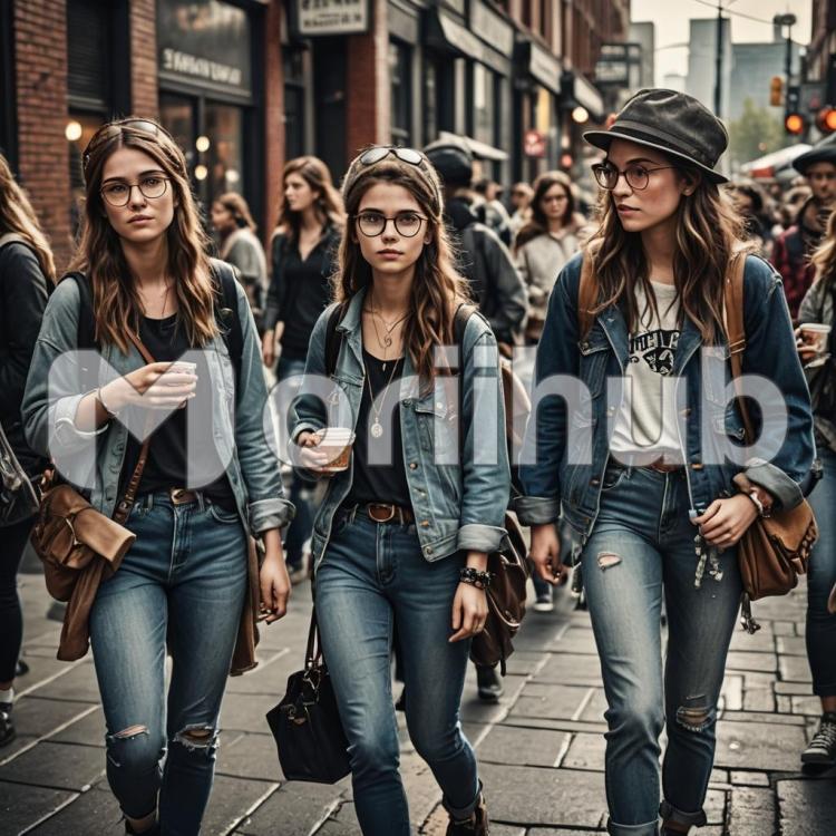 Female Hipsters