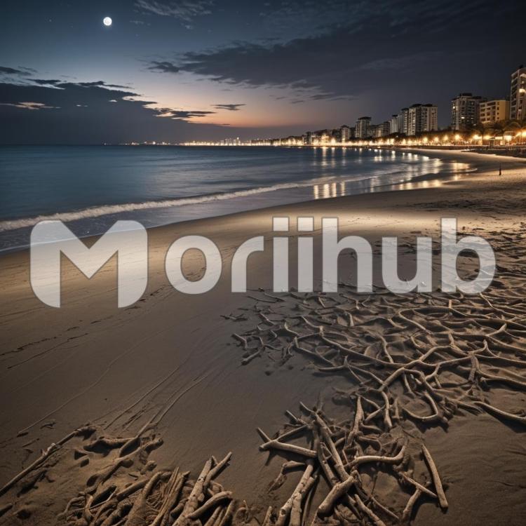 Moonlit Waves