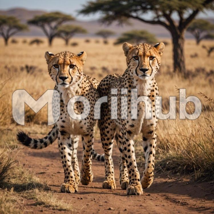 Cheetah Pair