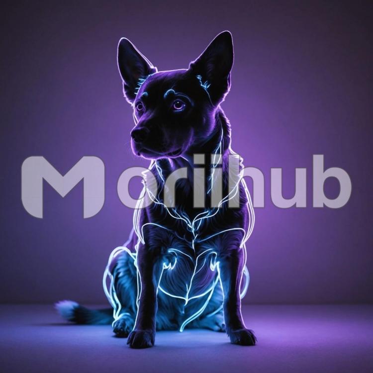 Glowing Canine
