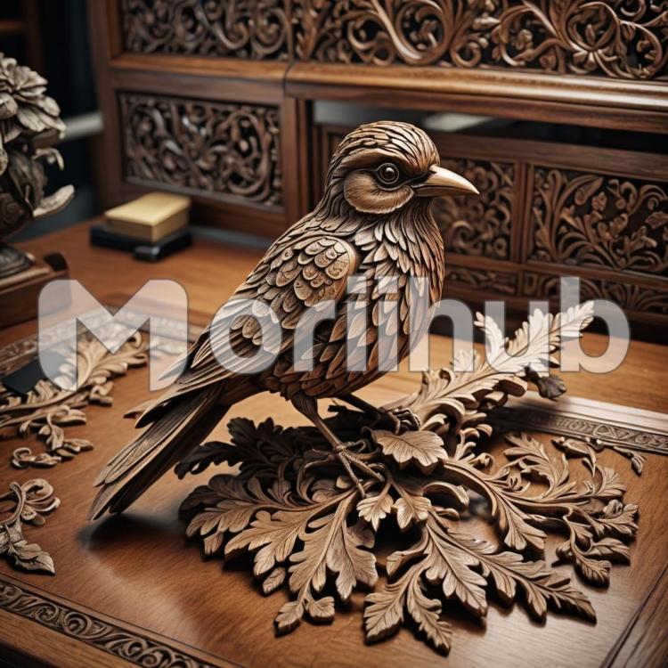 Wooden Bird
