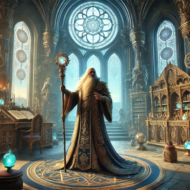 Wizard In Tower