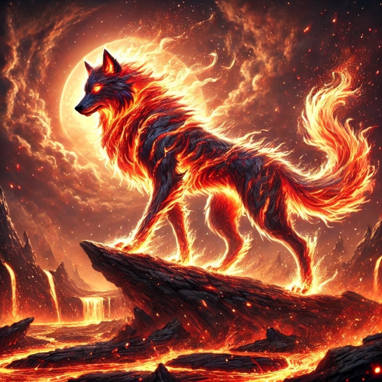 Fire Wolf