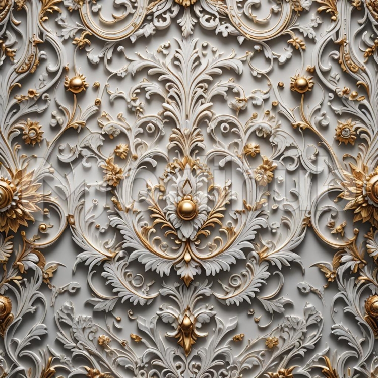White And Gold
