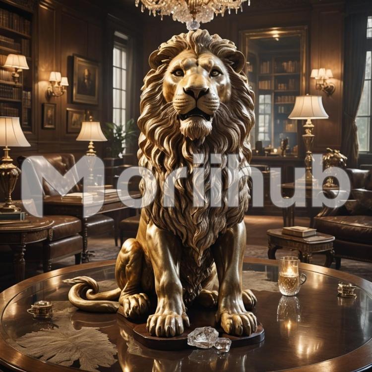 Handcrafted Lion