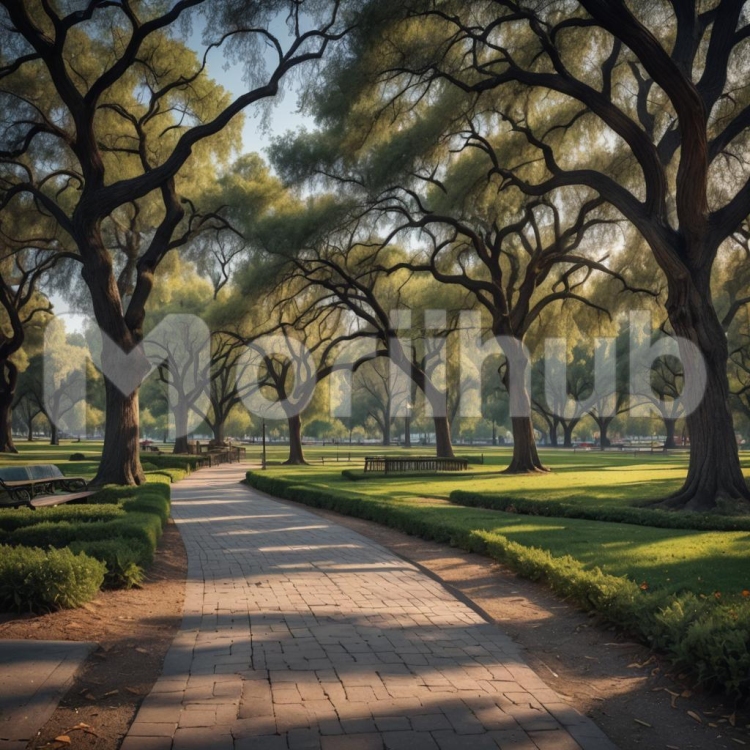 Shaded Pathway