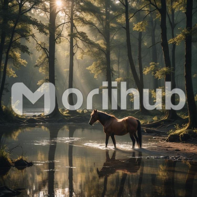 Horse In Nature