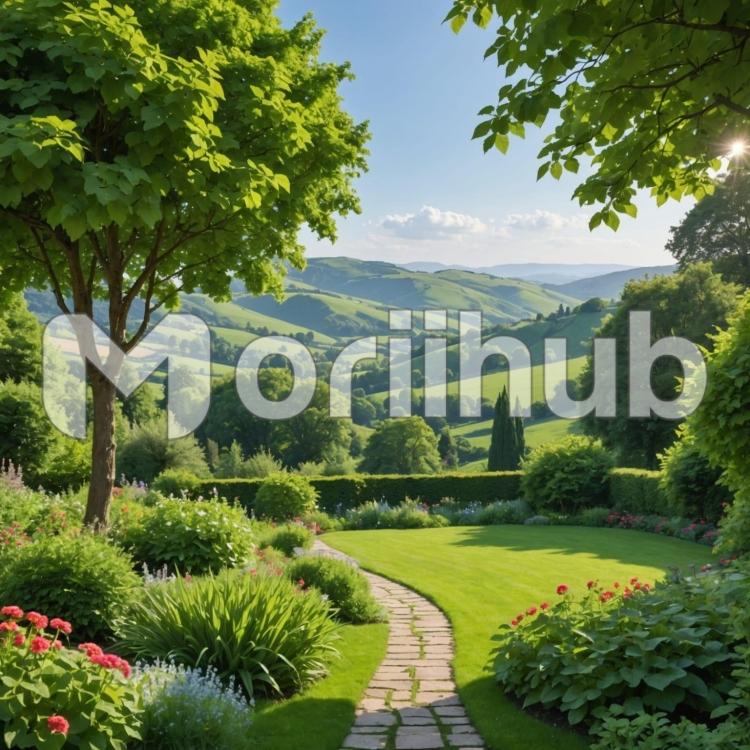 Through Greenery