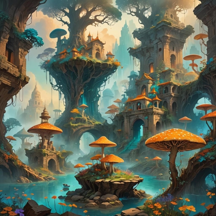 Vibrant Scene