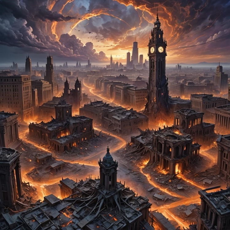 Post Apocalyptic Cityscape