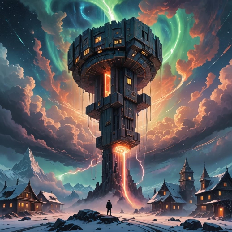 Colossal Mechanical Tower