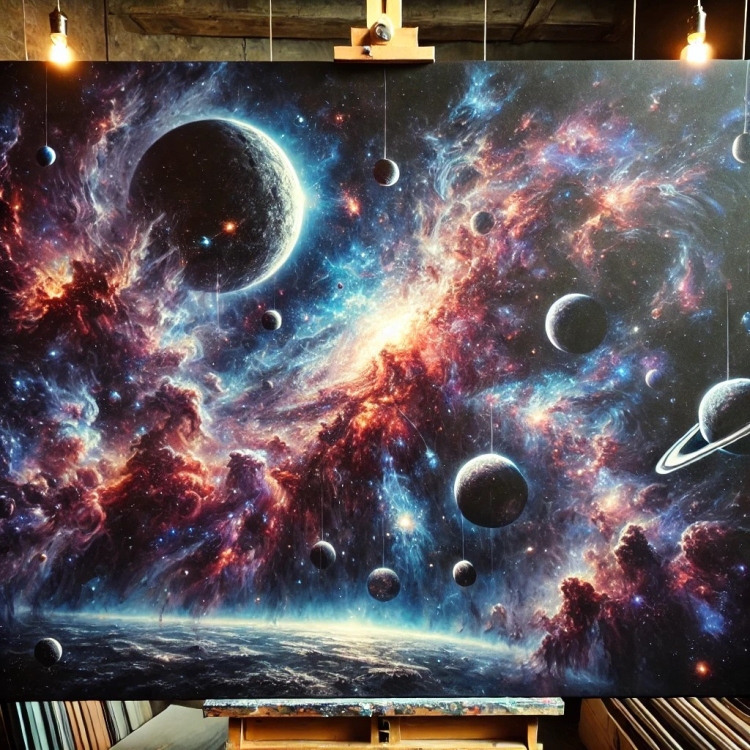 Space Magic Painting