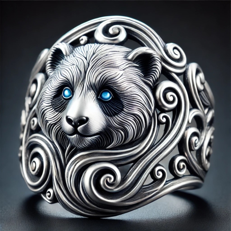 Wind Panda Ring