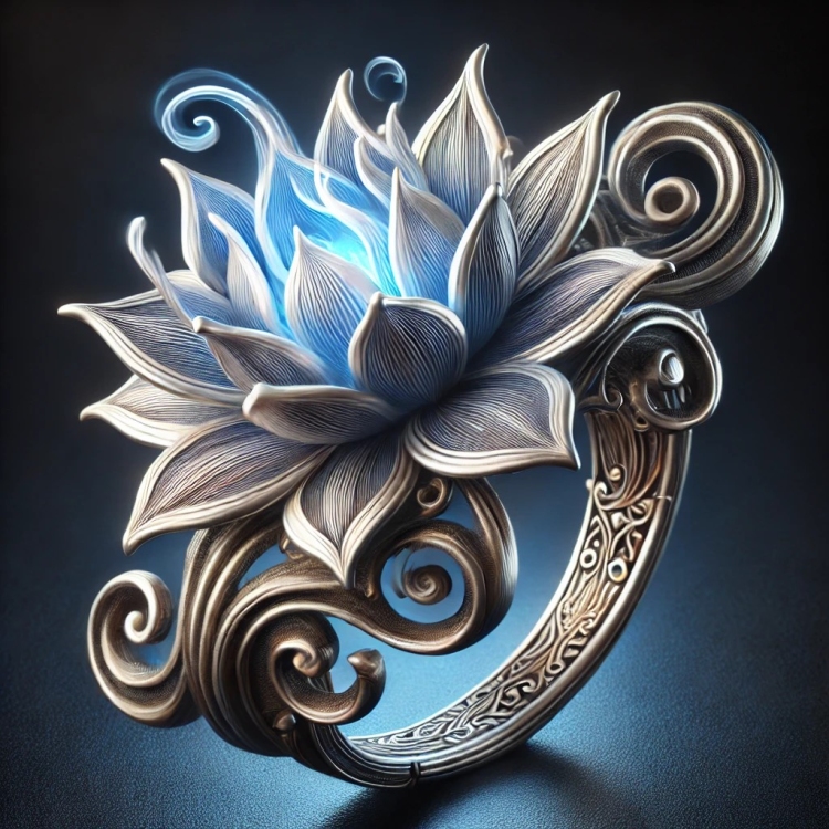 Wind Lotus Ring
