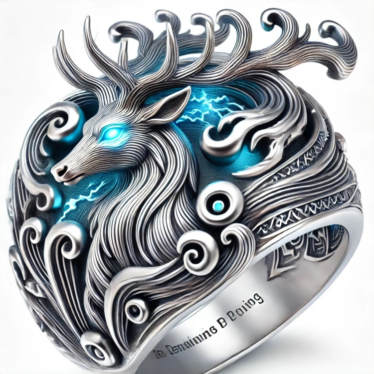 Storm Deer Ring