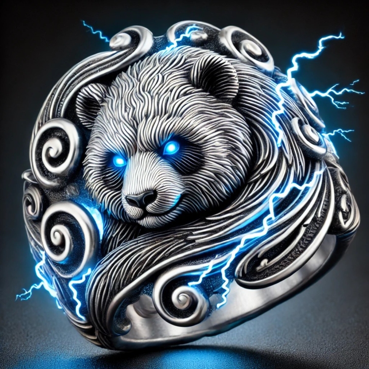 Storm Panda Ring