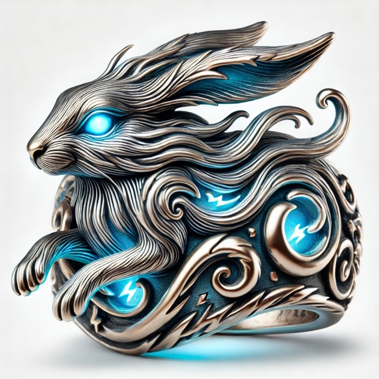 Storm Rabbit Ring