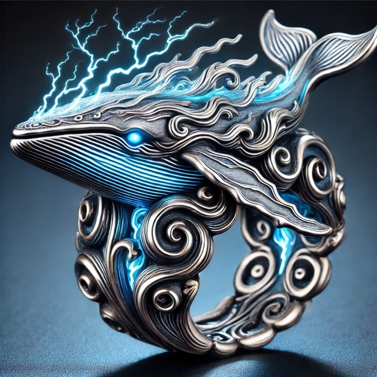 Storm Whale Ring