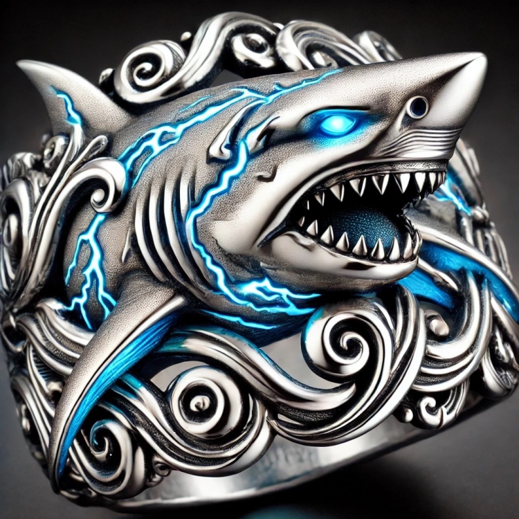 Storm Shark Ring