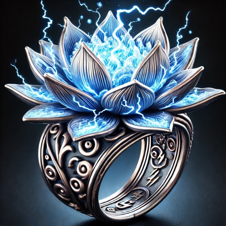 Storm Lotus Ring