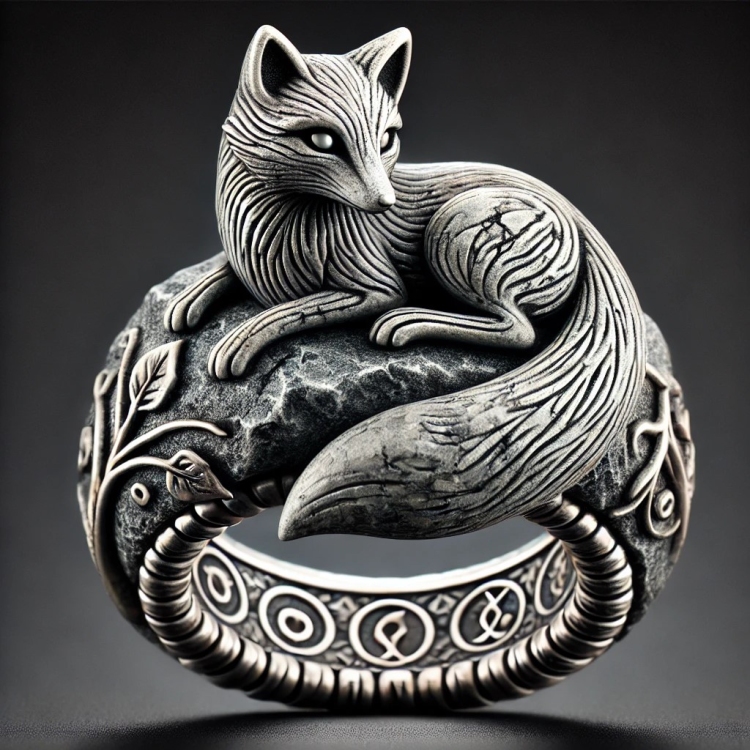 Stone Fox Ring