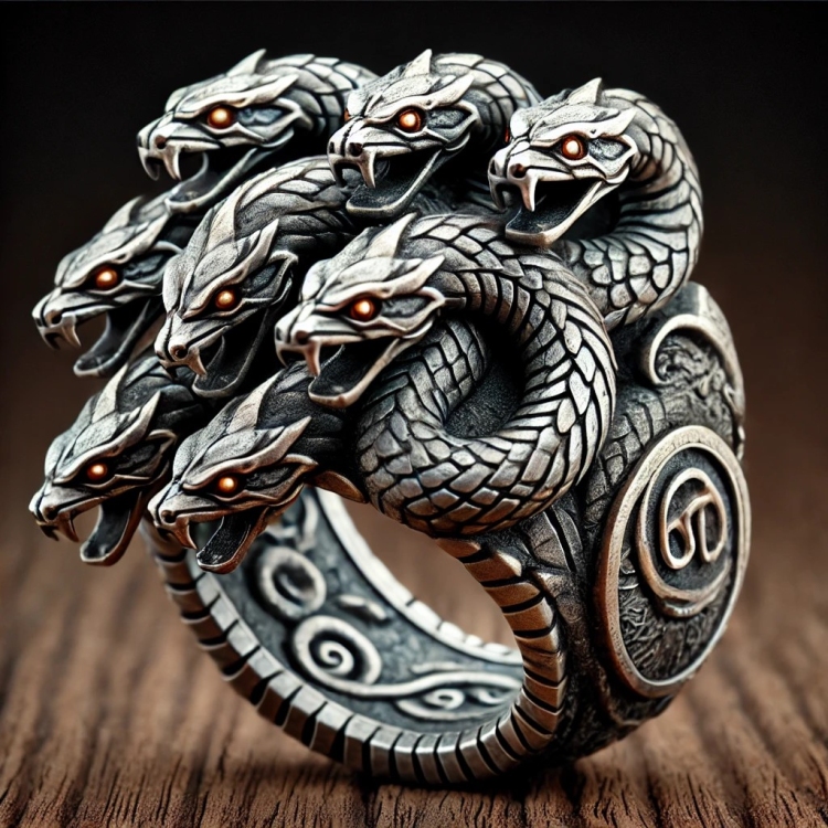 Stone Hydra Ring