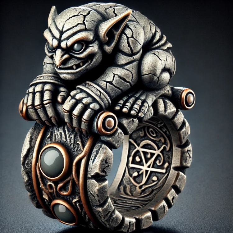 Stone Goblin Ring