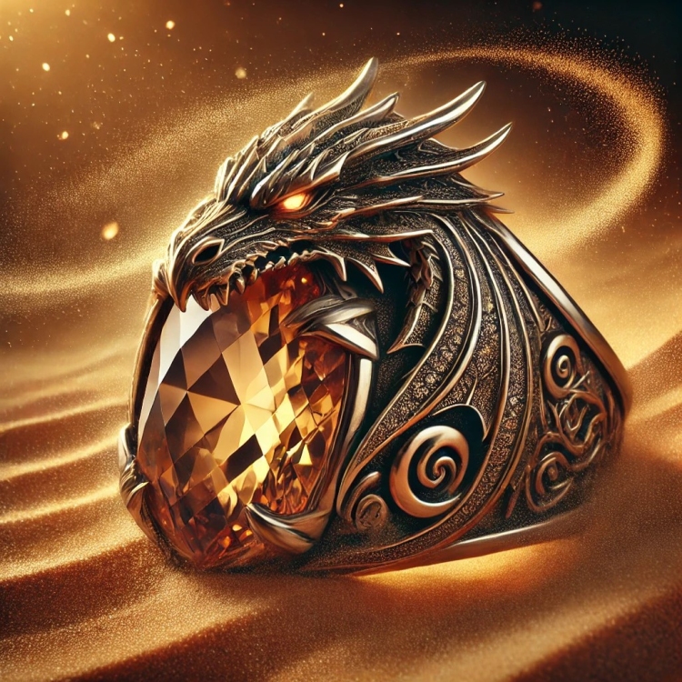 Western Sand Dragon Ring