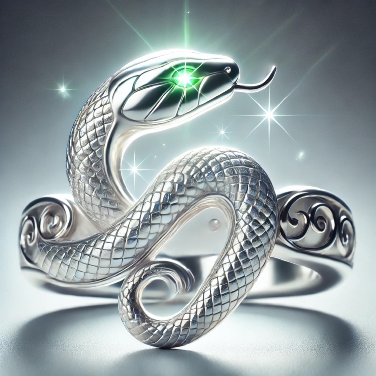 Light Snake Ring
