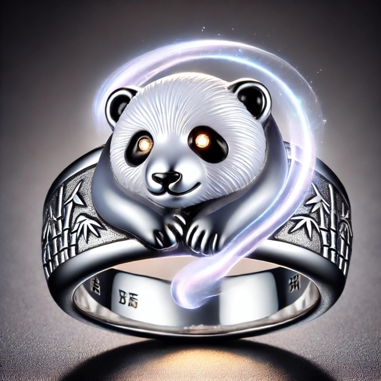 Light Panda Ring