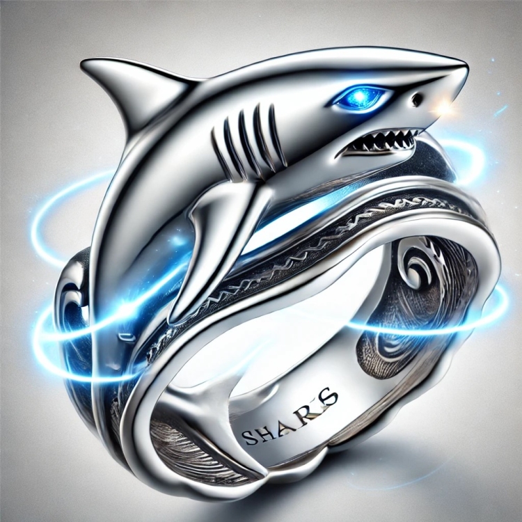 Light Shark Ring